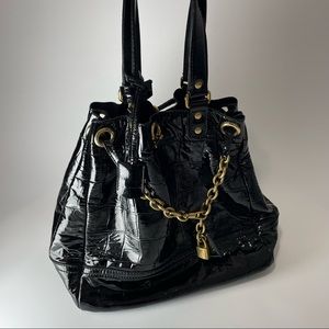YVES SAINT LAURENT | Patent Leather Bucket Bag